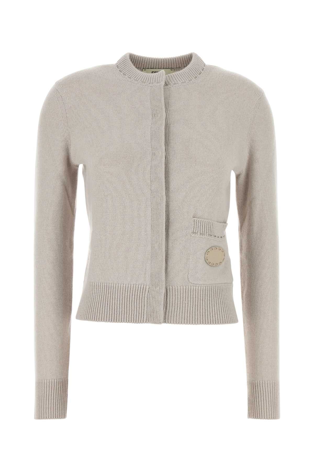 Fendi Cappuccino Cashmere Cardigan Size M / US 6-8 / IT 42-44 - 1 Thumbnail