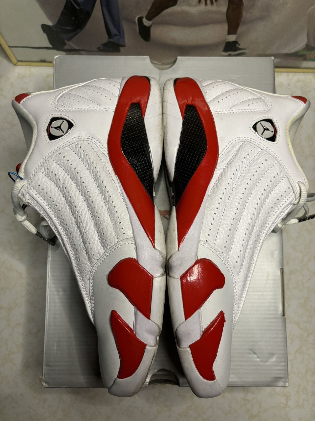Jordan Brand Jordan Retro 14 ‘Candy Cane’ Size US 9.5 / EU 42-43 - 4 Thumbnail