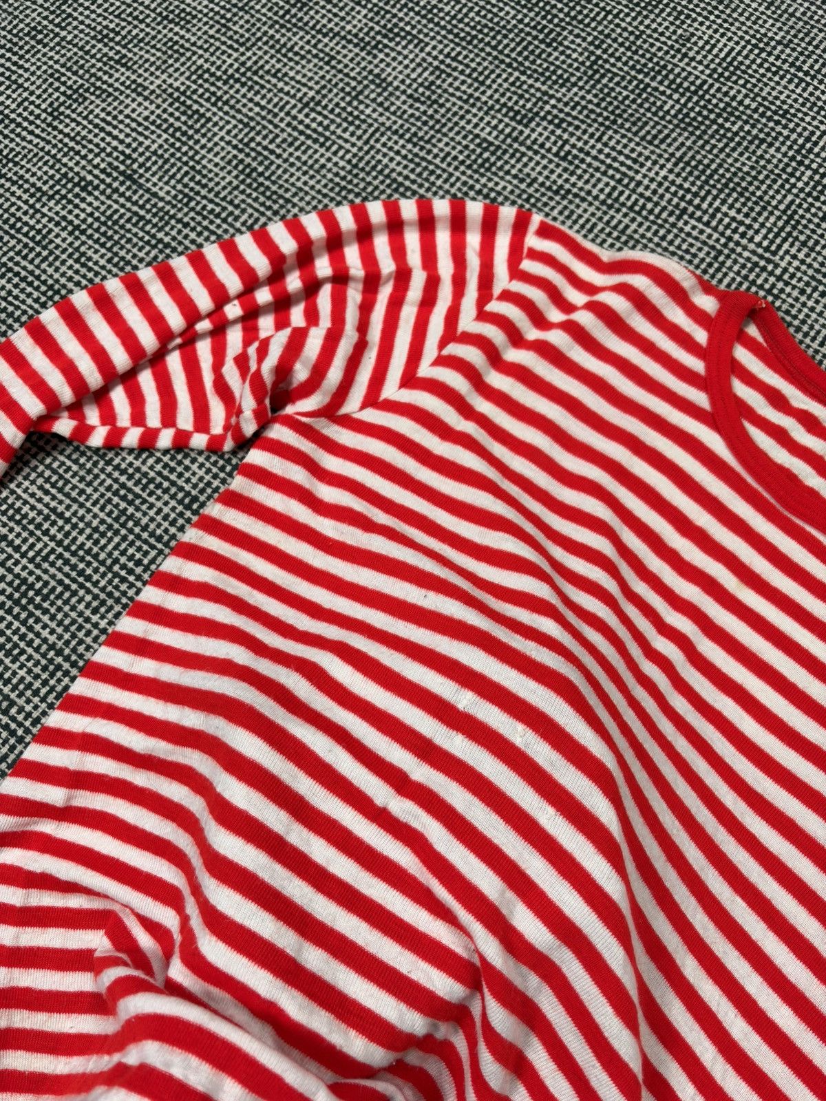 Le Laboureur 70s German Breton mariniere dock shirt workwear utility Size US S / EU 44-46 / 1 - 5 Thumbnail
