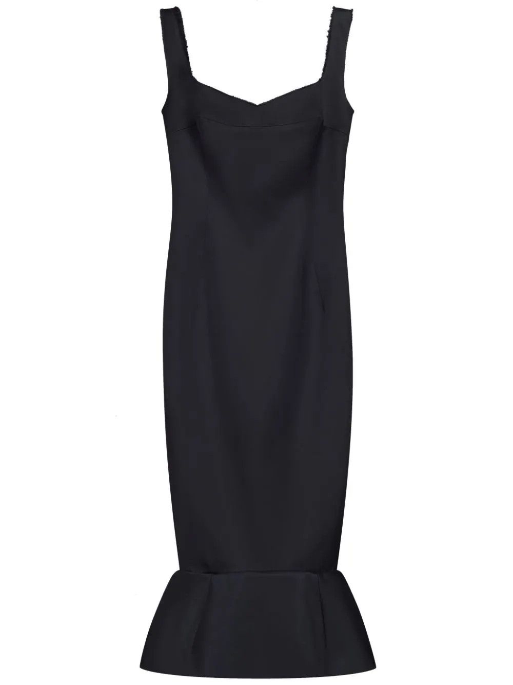 Marni o1w1db10824 Midi Dress in Black Size XS / US 0-2 / IT 36-38 - 1 Thumbnail