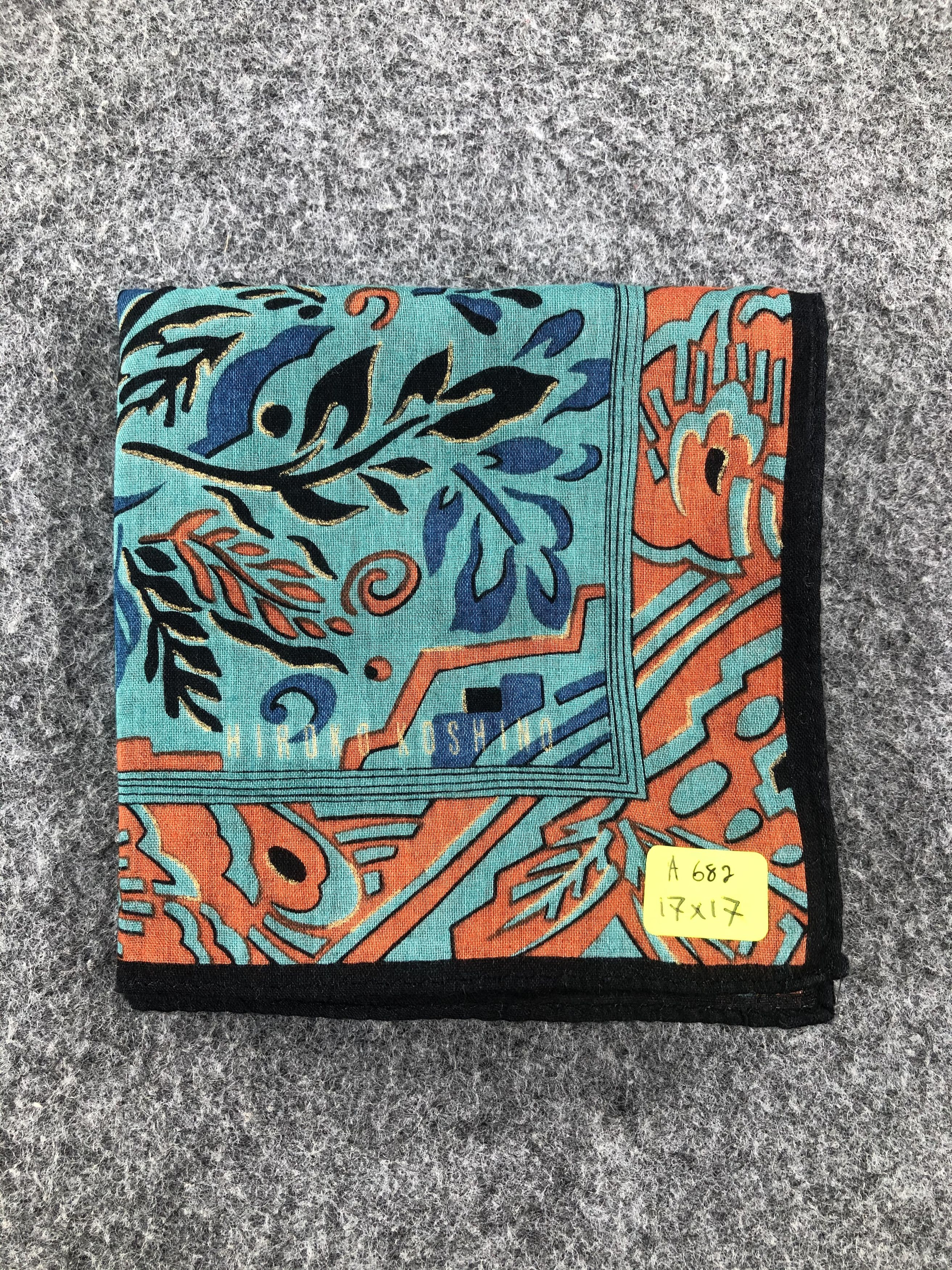 Hiroko Koshino Homme × Vintage Hiroko Koshino Handkerchief / Bandana / Neckerchief Size ONE SIZE - 6 Thumbnail