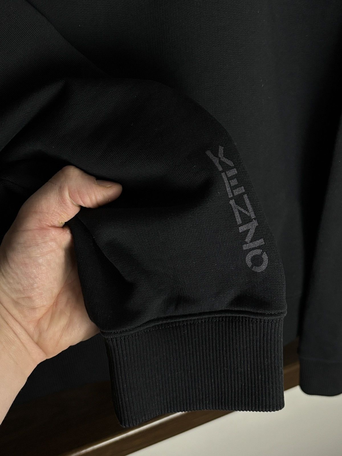 Kenzo Kenzo Floral Print Black Crewneck Sweatshirt Size US XL / EU 56 / 4 - 6 Thumbnail