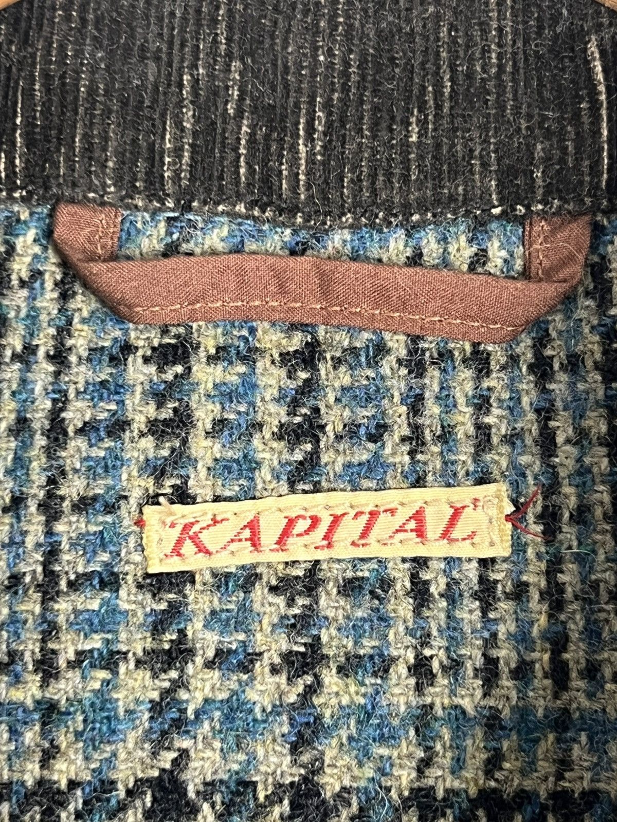 Kapital Kapital Indigo Dyed Work Jacket Waxed Cotton Patina Trench Size US S / EU 44-46 / 1 - 12 Thumbnail