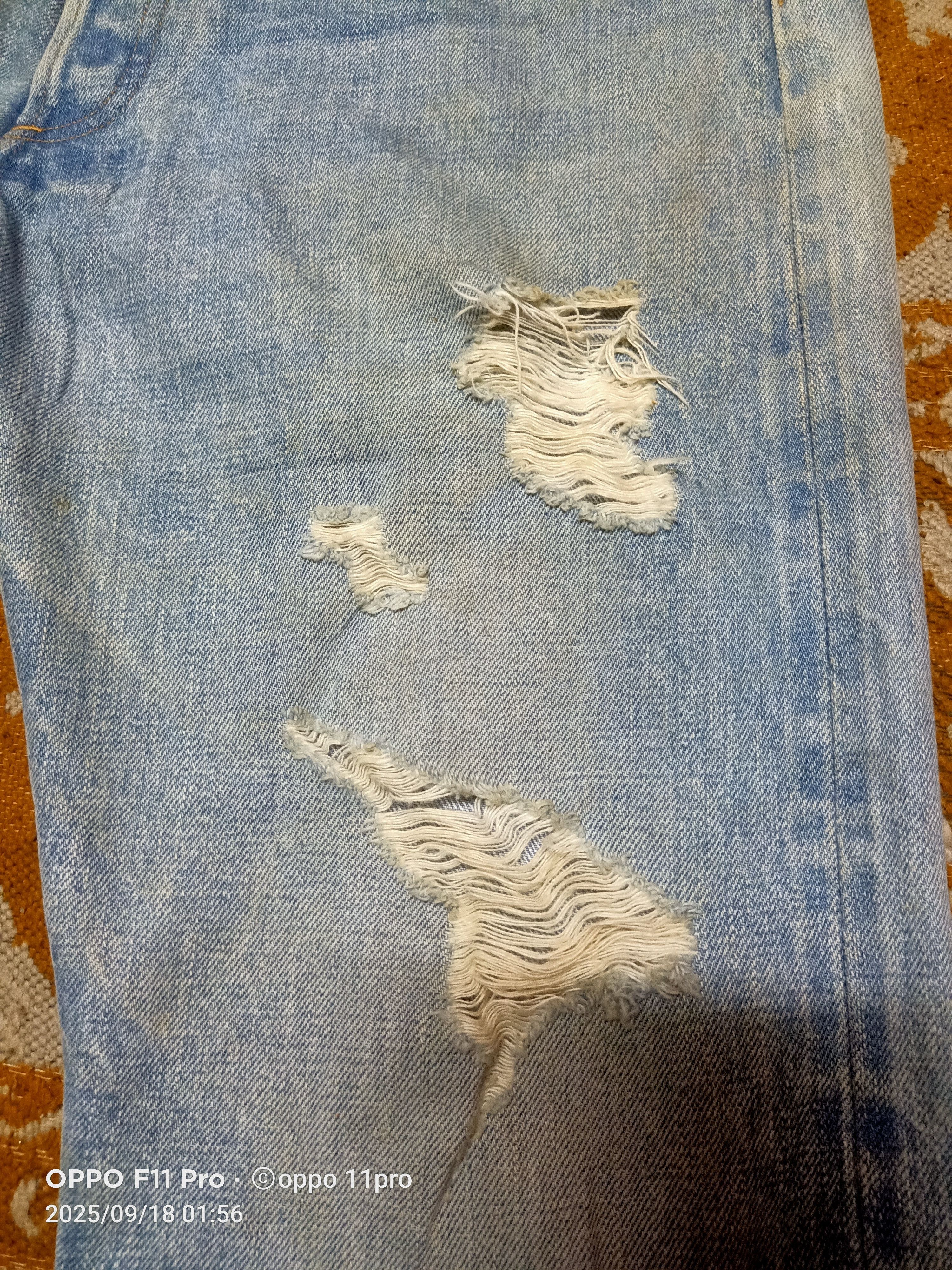 Japanese Brand 🌟 Pallet Life Story RedSelvedge Denim Men 🌟 Size US 33 - 3 Thumbnail
