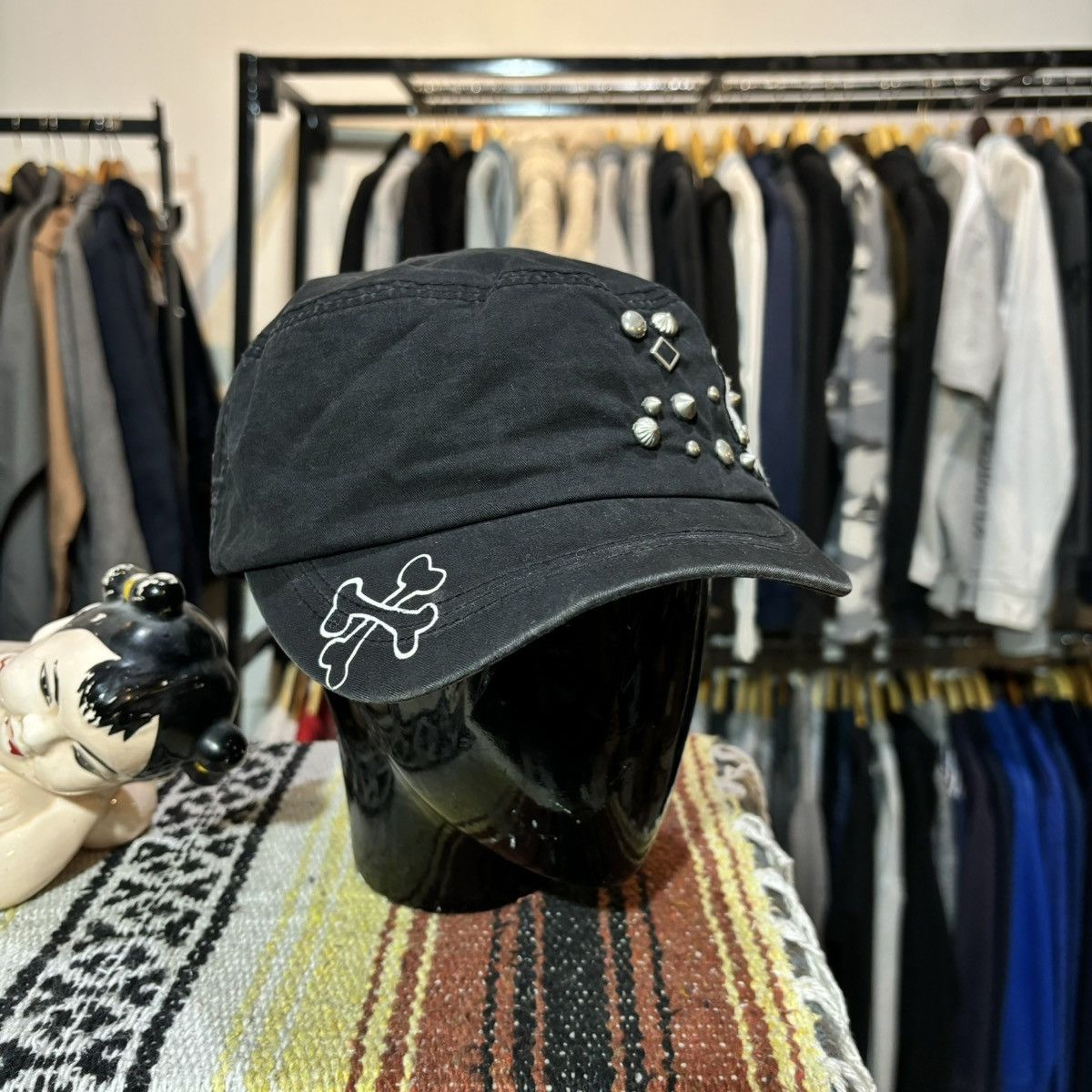 Hysteric Glamour × If Six Was Nine × Le Grande Bleu (L.G.B.) Vintage cap seditionaries punk style Size ONE SIZE - 2 Thumbnail