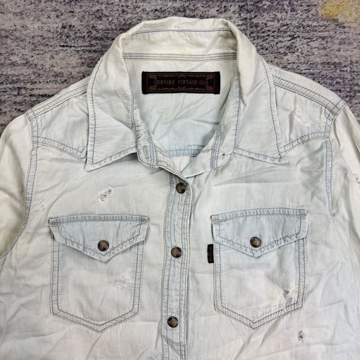 GOA Archive GOA - Western Washed Button Shirt Size US M / EU 48-50 / 2 - 8 Thumbnail