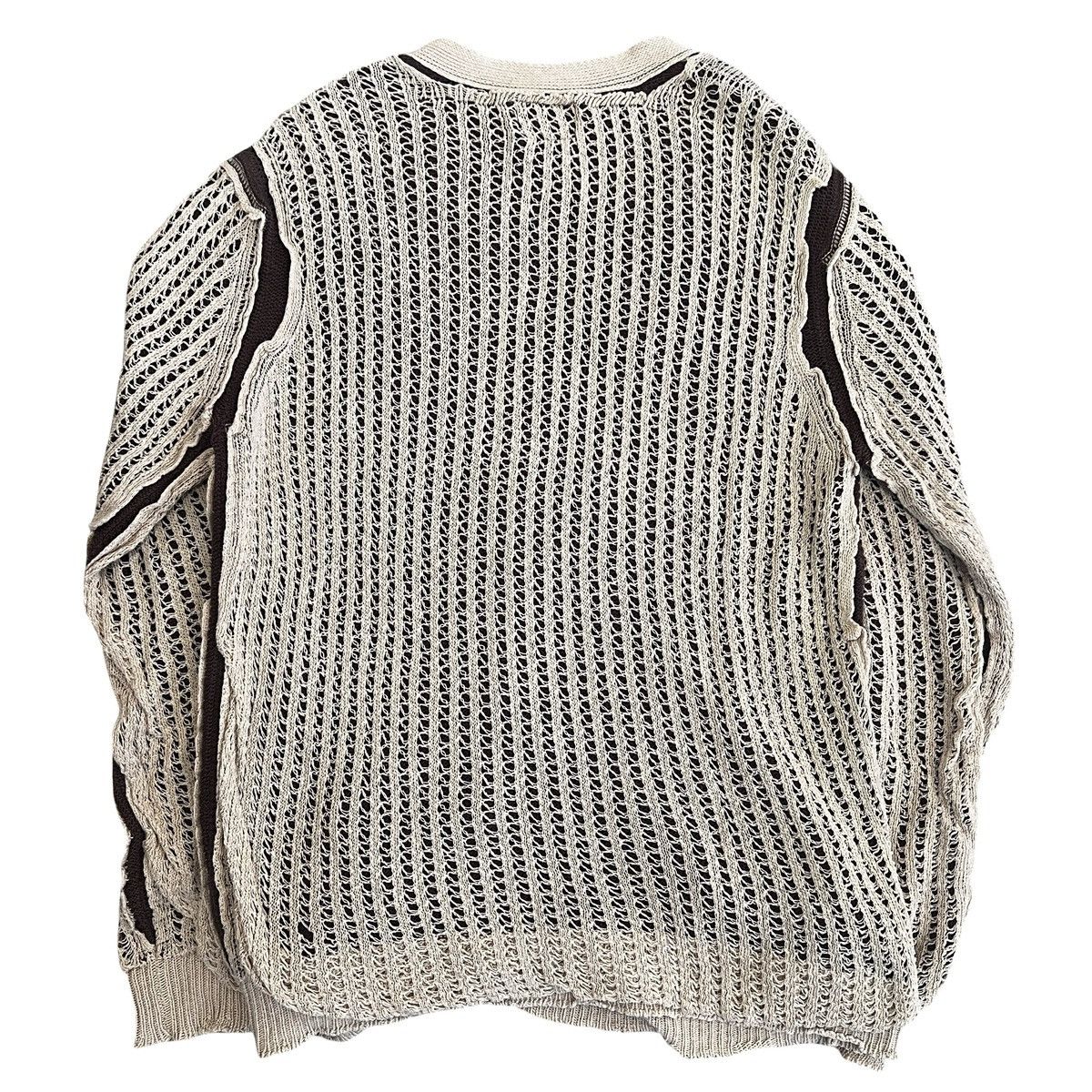 Number (N)ine NUMBER (N)INE 2003SS "TOUCH ME I'M SICK" GRUNGE CARDIGAN Size US XL / EU 56 / 4 - 7 Thumbnail