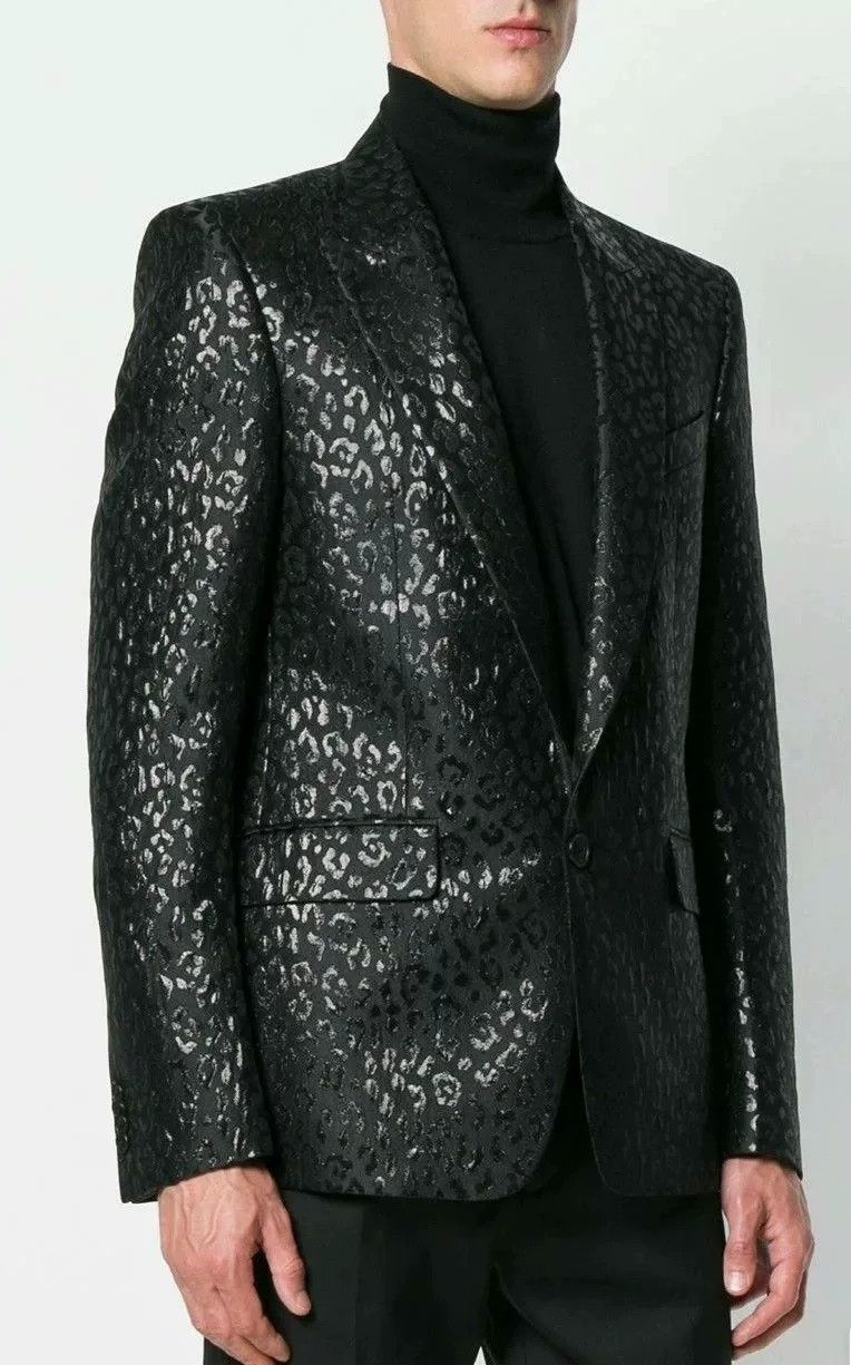 Givenchy Givenchy 3D Leopard Print Suit 46 Size US S / EU 44-46 / 1 - 1 Thumbnail