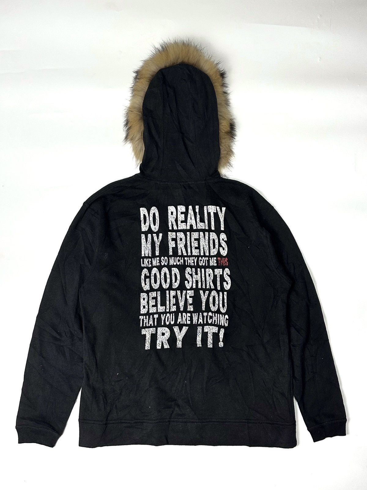 Beauty Beast × Hysteric Glamour × Japanese Brand Fur Hoodie Mindgames Size US L / EU 52-54 / 3 - 2 Thumbnail