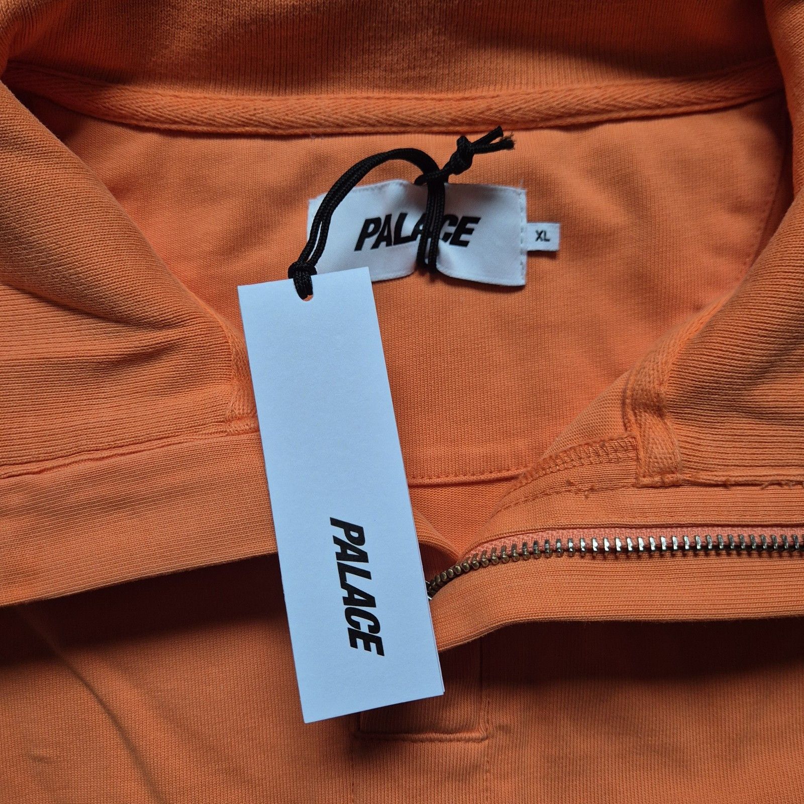 Palace Palace Quarter Zip Washed Funnel Tiger Orange XL NewFW23 Size US XL / EU 56 / 4 - 3 Thumbnail