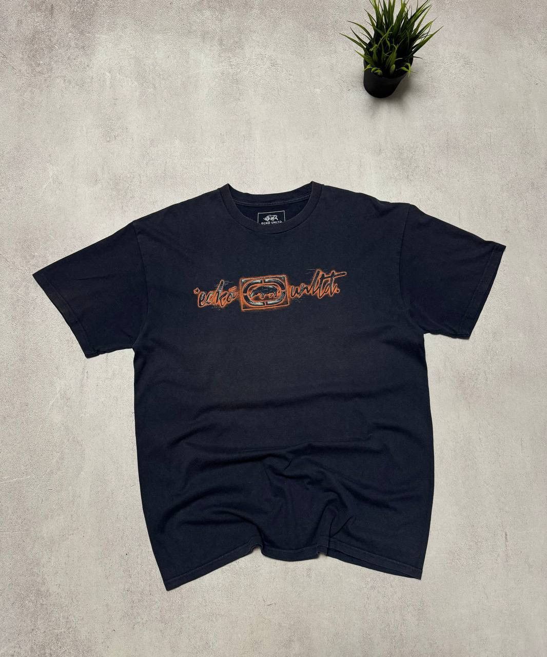 Ecko Unltd. × Vintage Vintage Ecko Unltd T Shirt Tee Big Logo Baggy Y2K 90s Size US XL / EU 56 / 4 - 1 Thumbnail