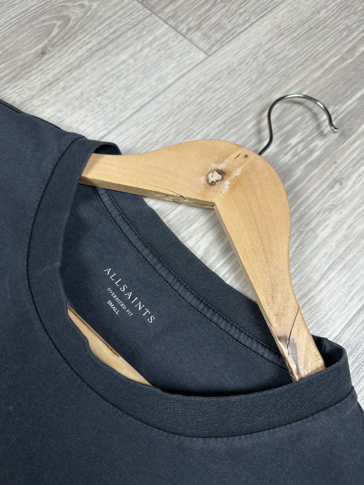 Allsaints × Vintage Allsaints Oversized Crew Graphic T-Shirt Size US S / EU 44-46 / 1 - 7 Thumbnail