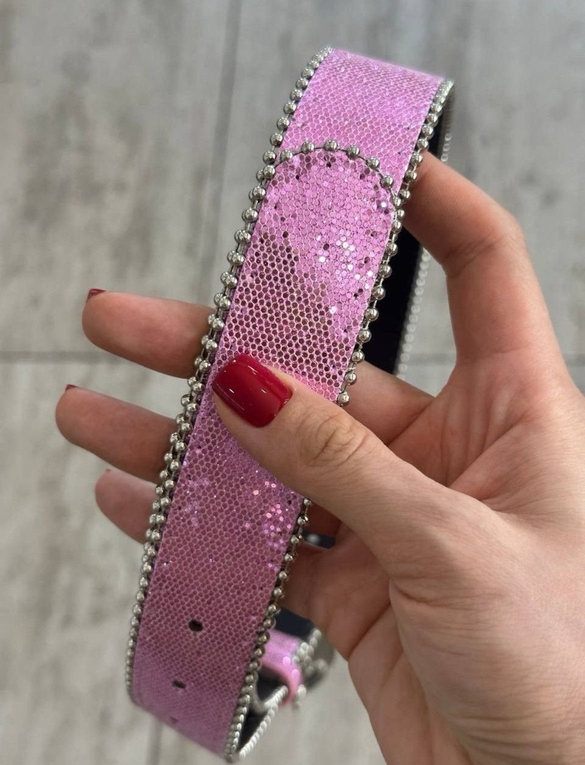 20471120 × Beauty Beast × If Six Was Nine Y2K Hello Kitty Brilliant Pink Belt Streetwear Size ONE SIZE - 6 Thumbnail