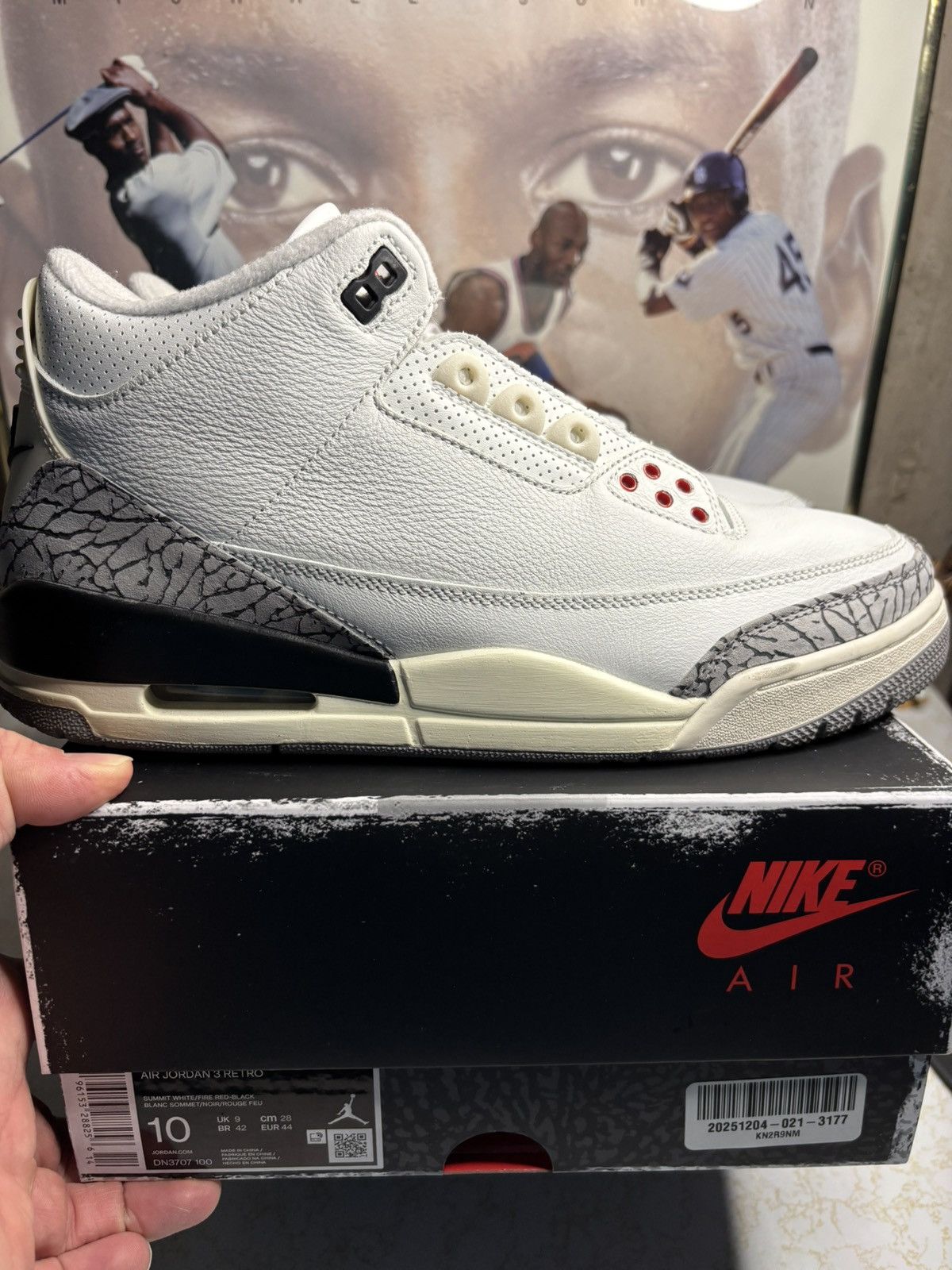 Jordan Retro 3 ‘white cement reimagined’