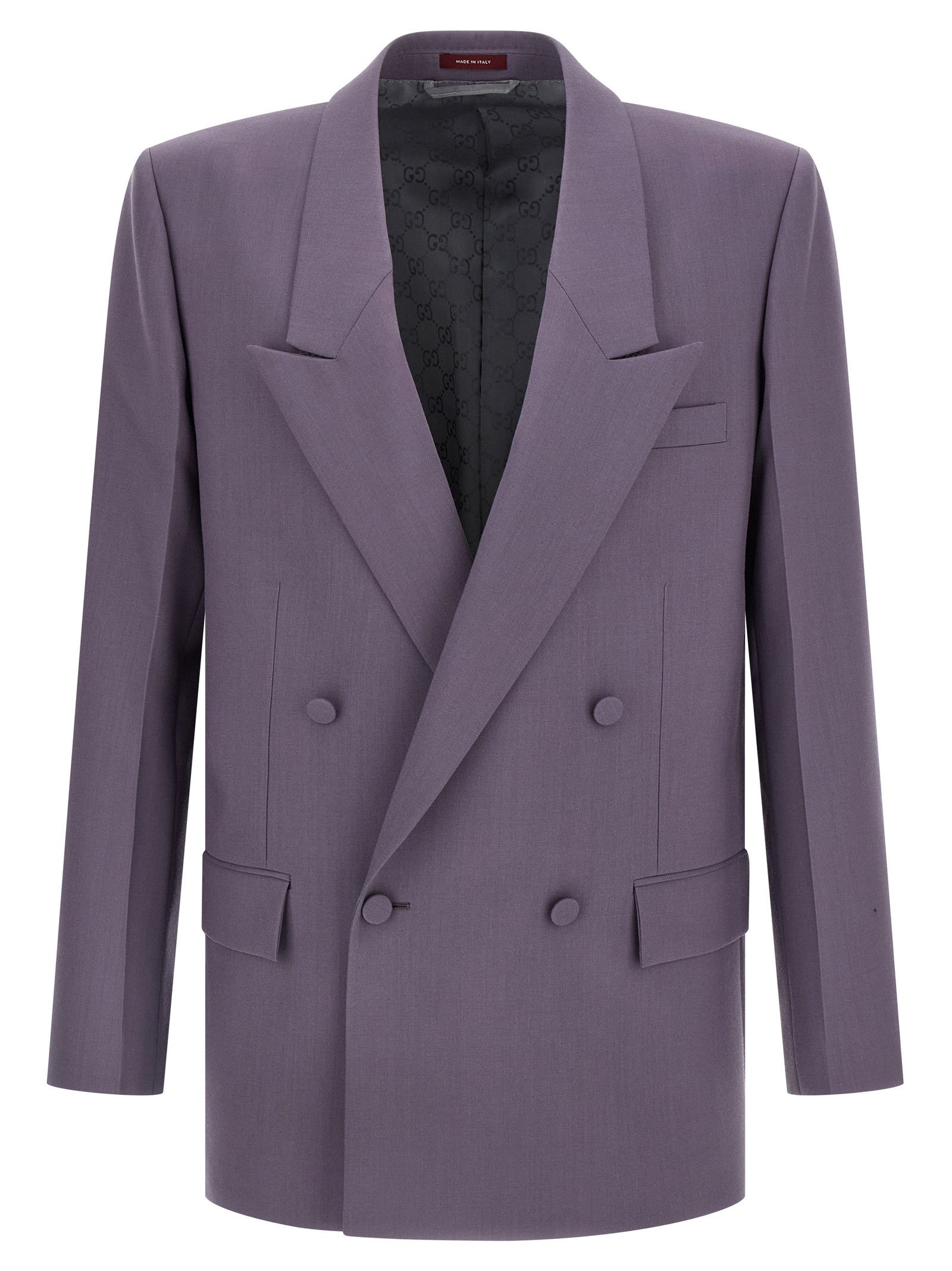 Gucci Double-breasted wool blazer Size US XXL / EU 58 / 5 - 1 Thumbnail