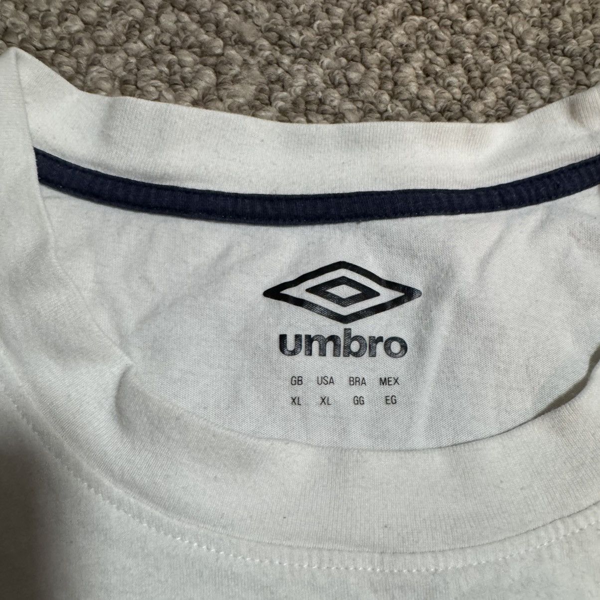 Umbro Vintage Umbro l/s Size US XL / EU 56 / 4 - 3 Thumbnail