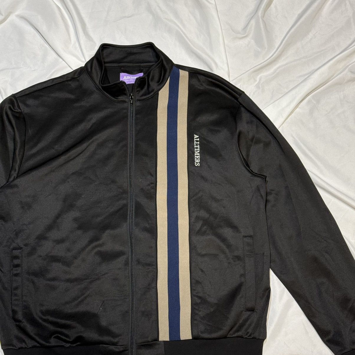 Alltimers Alltimers Zip up Pinstripe jump-suite Size US XL / EU 56 / 4 - 3 Thumbnail