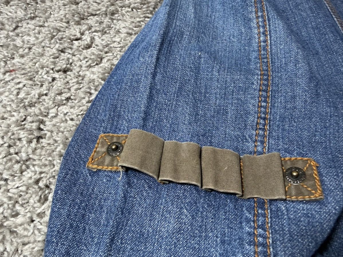 Dolce & Gabbana Dolce & Gabbana 2000s Denim Overshirt w/ Harness & Buckles Size US S / EU 44-46 / 1 - 7 Thumbnail