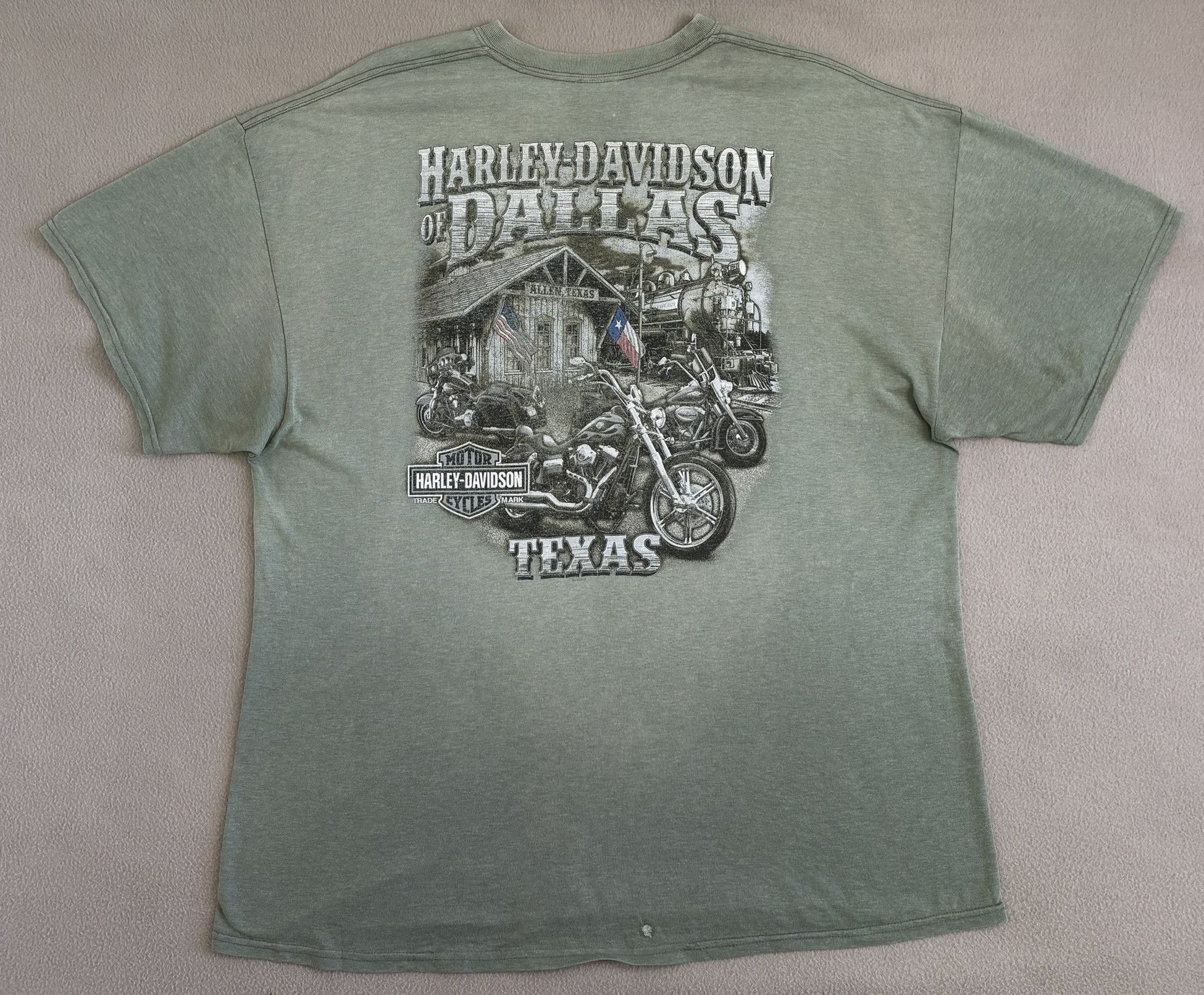 Harley Davidson Harley Davidson of Dalls Texas T-Shirt Size. 2XL Size US XXL / EU 58 / 5 - 15 Thumbnail