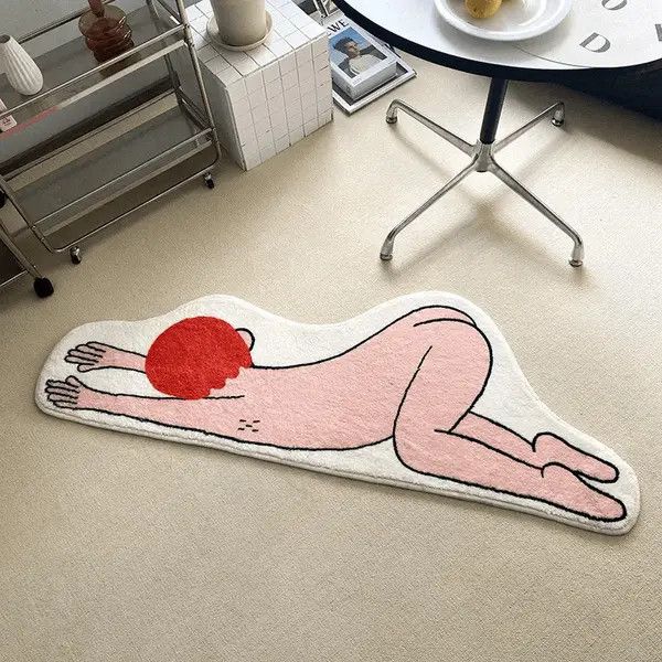 VIBE ⚡️Special-shaped Carpet Rug y2k Size ONE SIZE - 1 Thumbnail