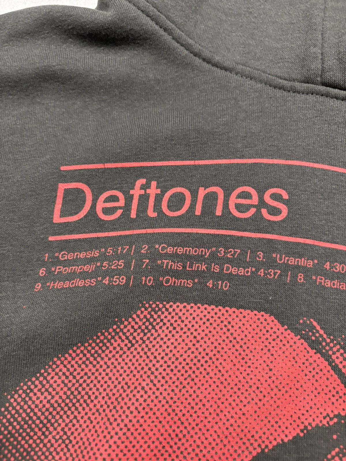 Band Tees Deftones Ohms 2023 Track Fullover Merch Hoodie Boxy Fit Y2K Size US M / EU 48-50 / 2 - 6 Thumbnail