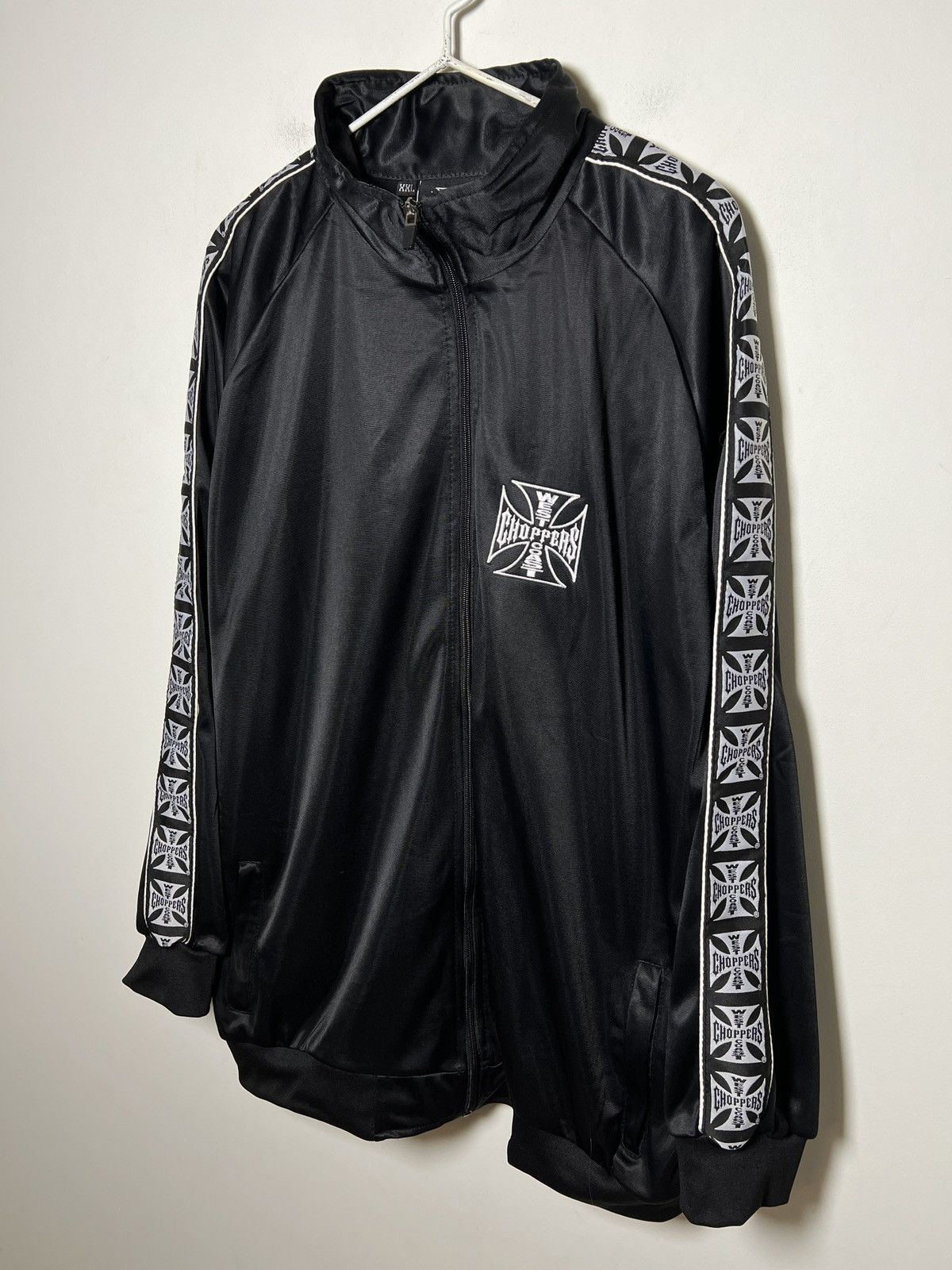 West Coast Choppers West Coast Choppers track jacket in sleek black Size US XXL / EU 58 / 5 - 1 Thumbnail