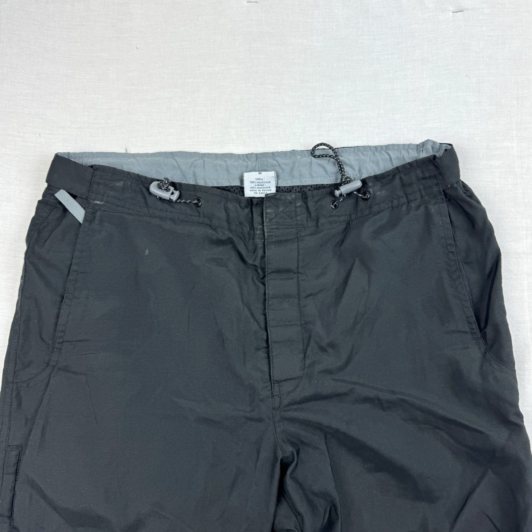Old Navy Vintage Old Navy Track Pants Adult Medium Black Y2K Baggy Grunge Hipster Punk Size US 31 - 4 Thumbnail