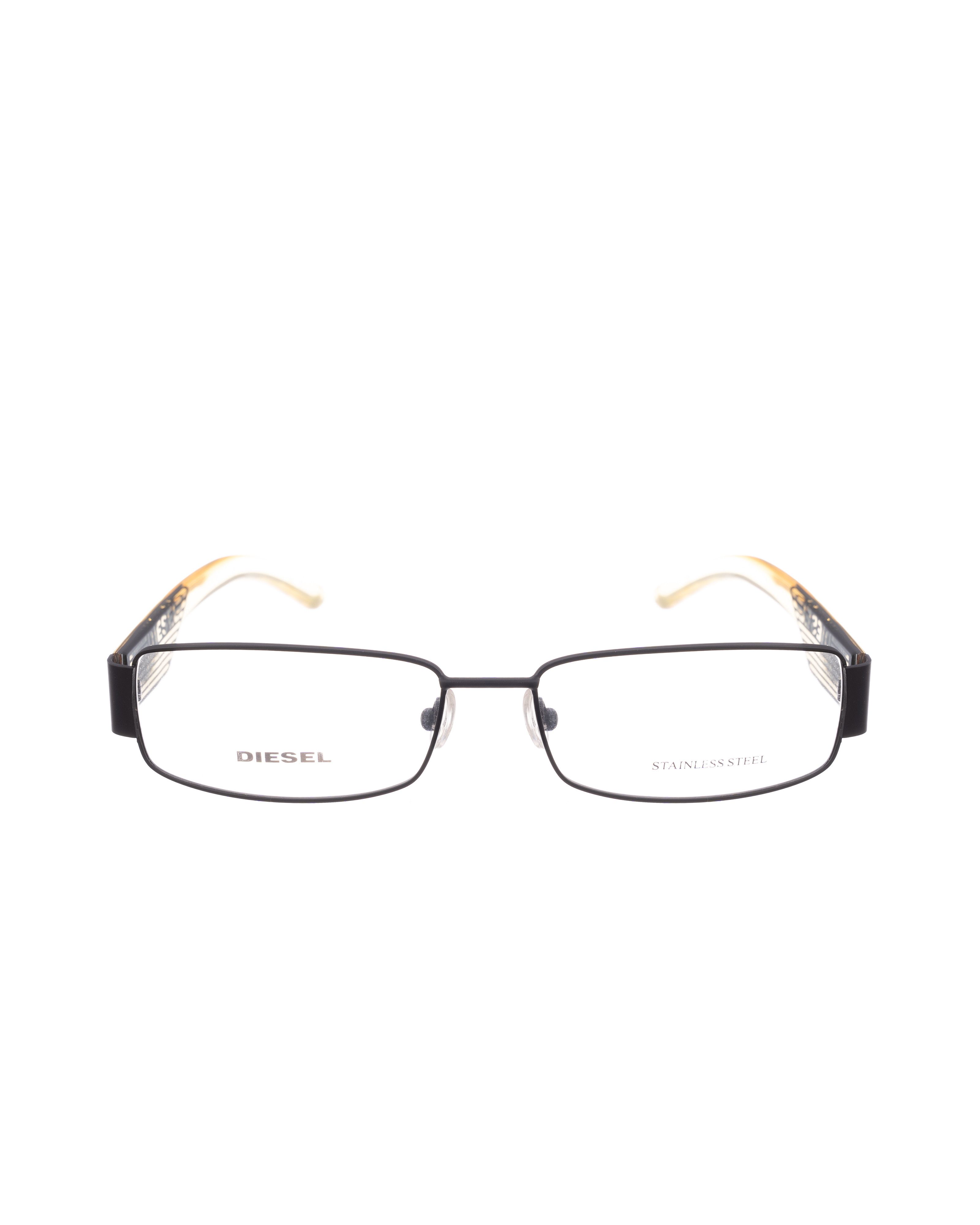 Diesel Diesel 00s Dark Brown and Gold Transparent Glasses Size ONE SIZE - 3 Thumbnail