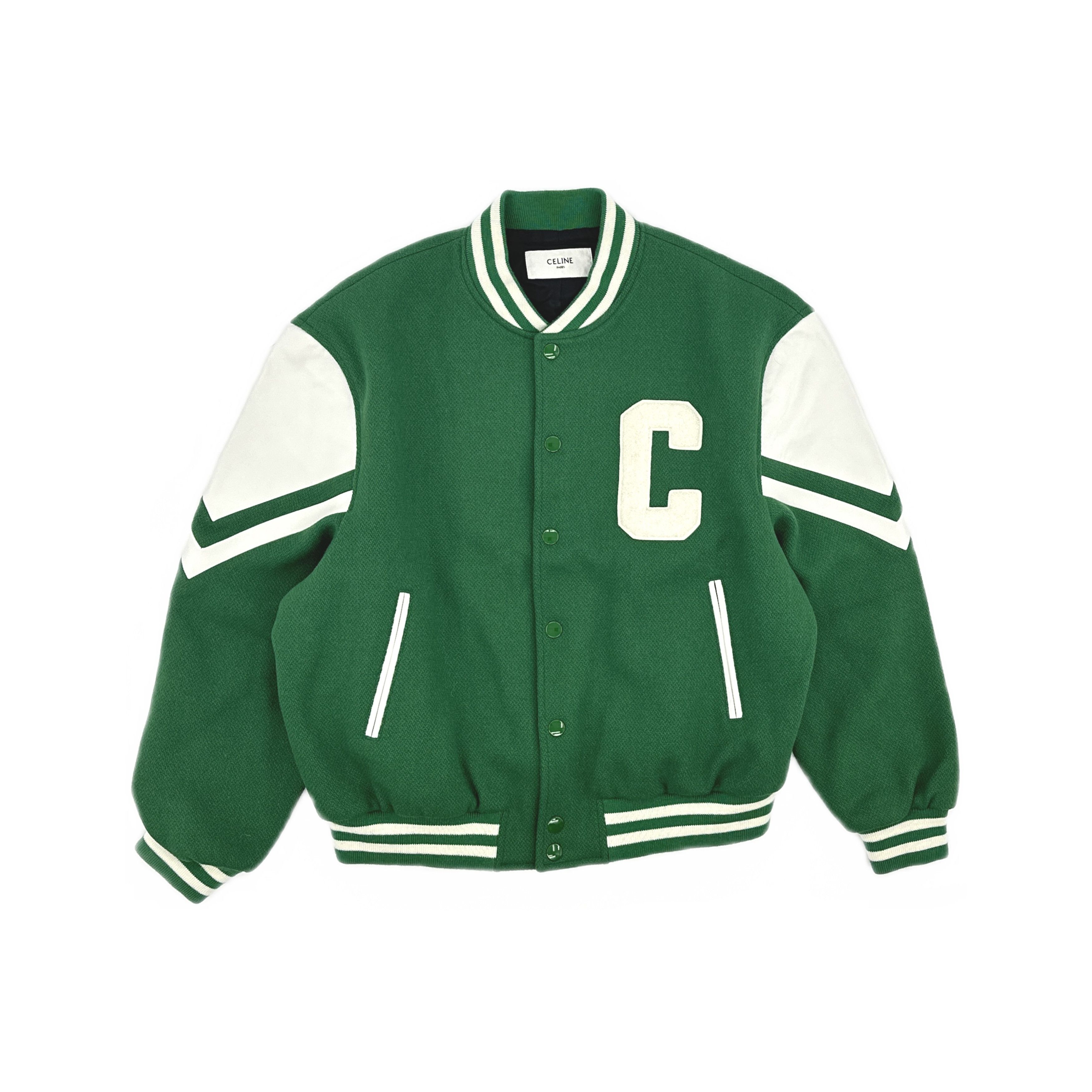Celine Celine C Patch Varsity Jacket Size 52 Size US L / EU 52-54 / 3 - 1 Thumbnail