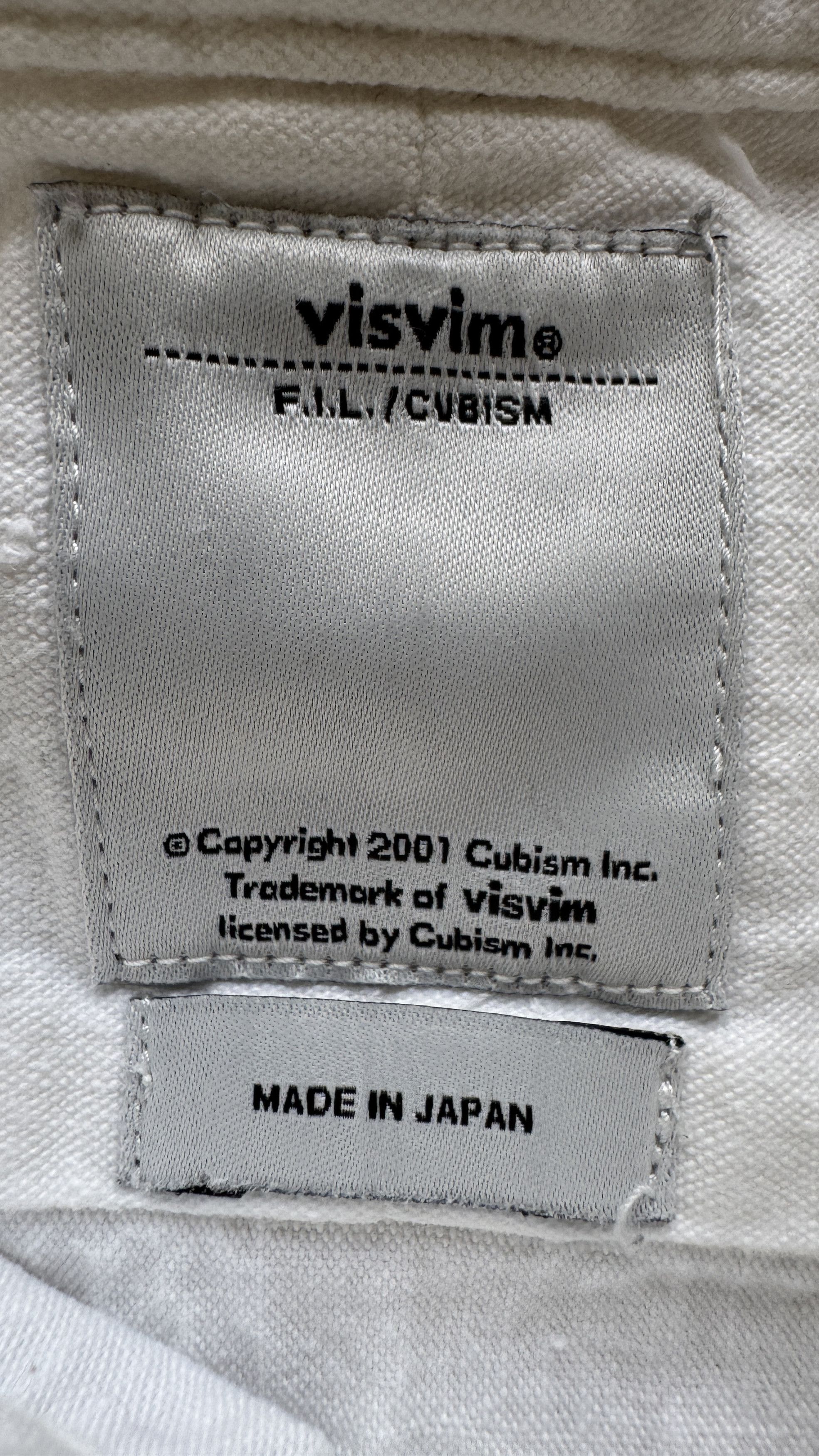 Visvim aa . 0 . LONG RIDER SHIRT L/S BLEACHED . *F.I.L. EXCLUSIVE Size US XS / EU 42 / 0 - 9 Thumbnail