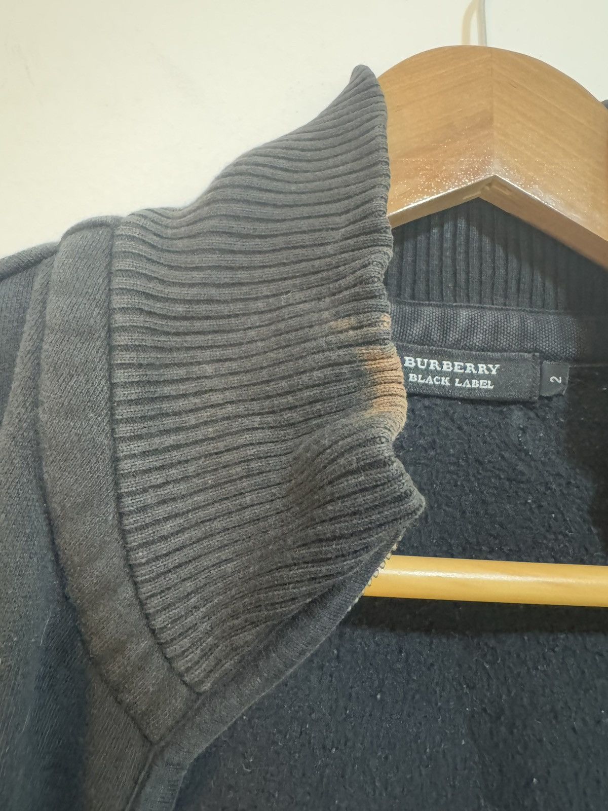 Burberry Vintage Burberry Black Label Cotton Zipper Jacket Size US M / EU 48-50 / 2 - 10 Thumbnail