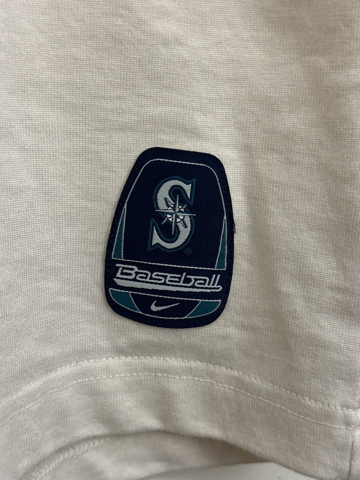 MLB × Nike × Vintage Vintage Y2K Nike Team Seattle Mariners 1/4 Alternate Jersey Size US XL / EU 56 / 4 - 4 Thumbnail