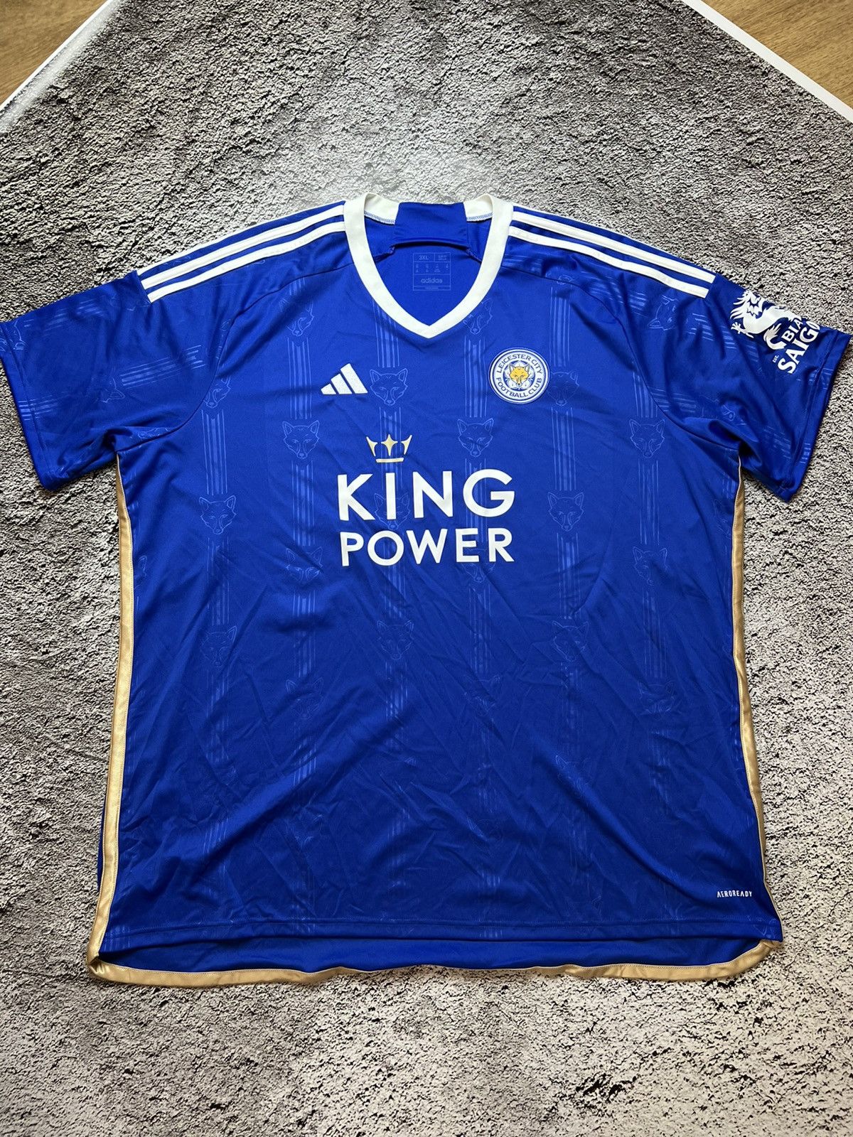 Adidas 2023-2024 Leicester adidas jersey Size US XXL / EU 58 / 5 - 1 Thumbnail