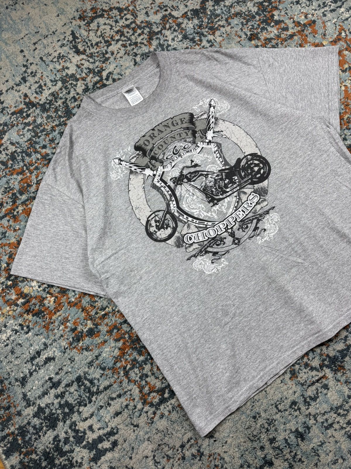 Vintage × West Coast Choppers Vintage 90s Orange County Choppers graphic tee Size US XL / EU 56 / 4 - 2 Thumbnail