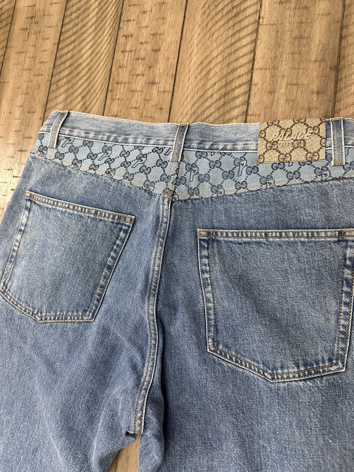 Gucci × Palace Gucci Palace jeans Size US 32 / EU 48 - 18 Thumbnail
