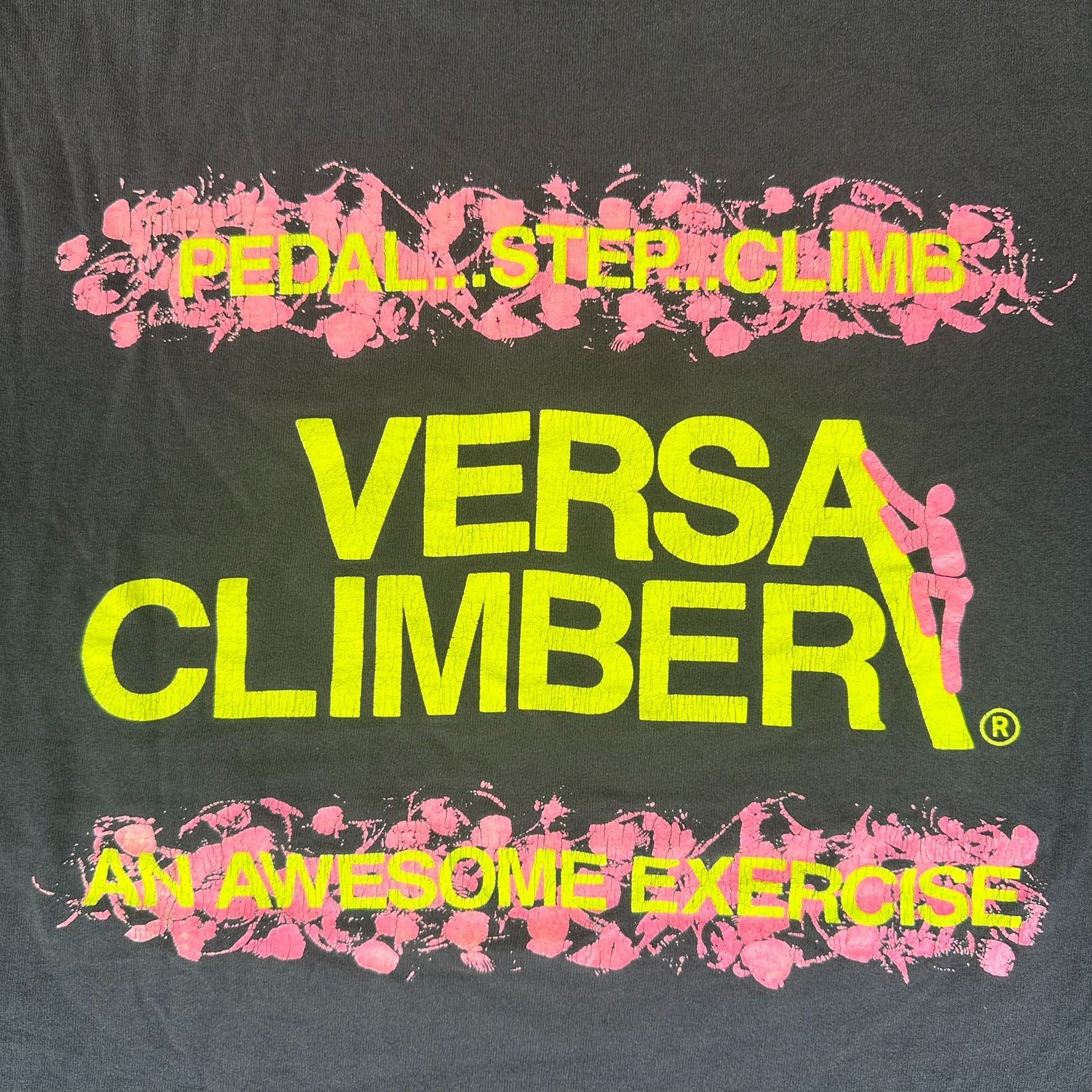Anvil Vintage 90s VersaClimber T-Shirt Neon Workout Gym Exercise S Size US M / EU 48-50 / 2 - 2 Thumbnail