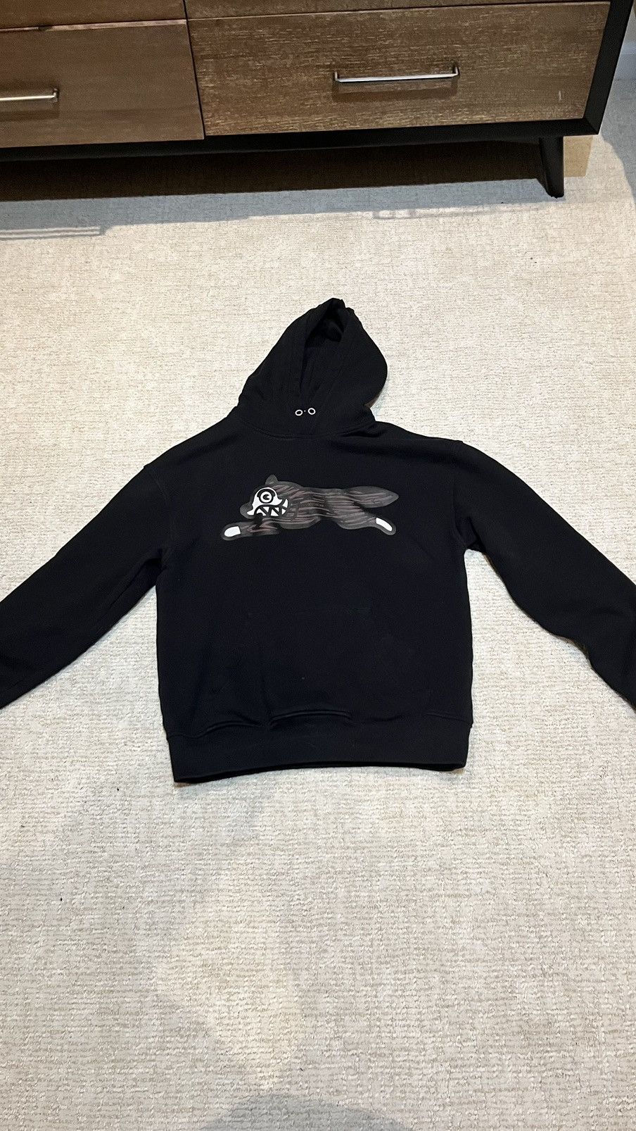 Billionaire Boys Club black Ice cream running dog hoodie black wood grain Size US M / EU 48-50 / 2 - 1 Thumbnail