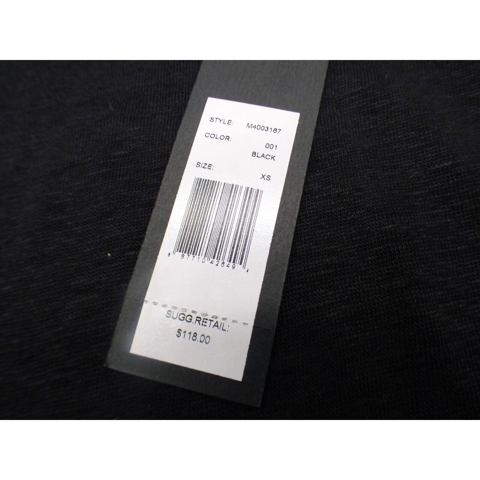 Marc by Marc Jacobs Marc by Marc Jacobs Women’s Exposed Seam Linen Tee, XS, Hea Size XS / US 0-2 / IT 36-38 - 9 Thumbnail