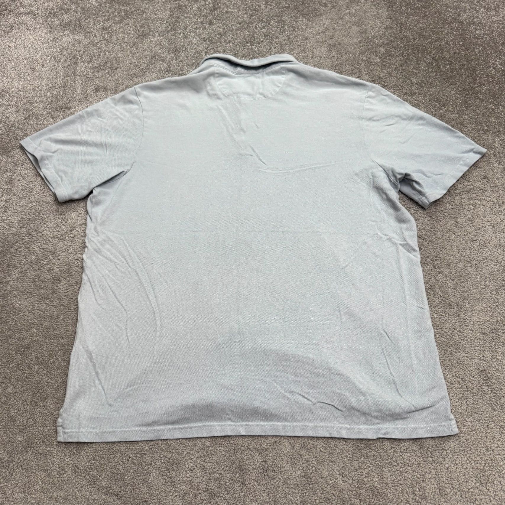 johnnie-O johnnie-O Shoreline Polo Shirt Men XL Gulf Blue Cotton Blend Short Sleeve Casual Polo Shirt Men XL Blue 50 in Chest Classic Preppy Sports Mens Size US XL / EU 56 / 4 - 2 Thumbnail