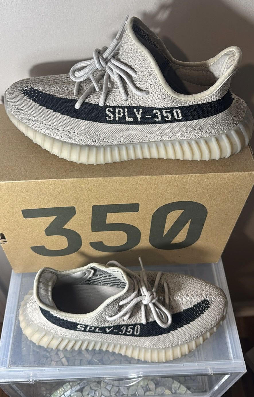 Yeezy Adidas Yeezy boost 350 V2 Slate Size US 10.5 / EU 43-44 - 2 Thumbnail