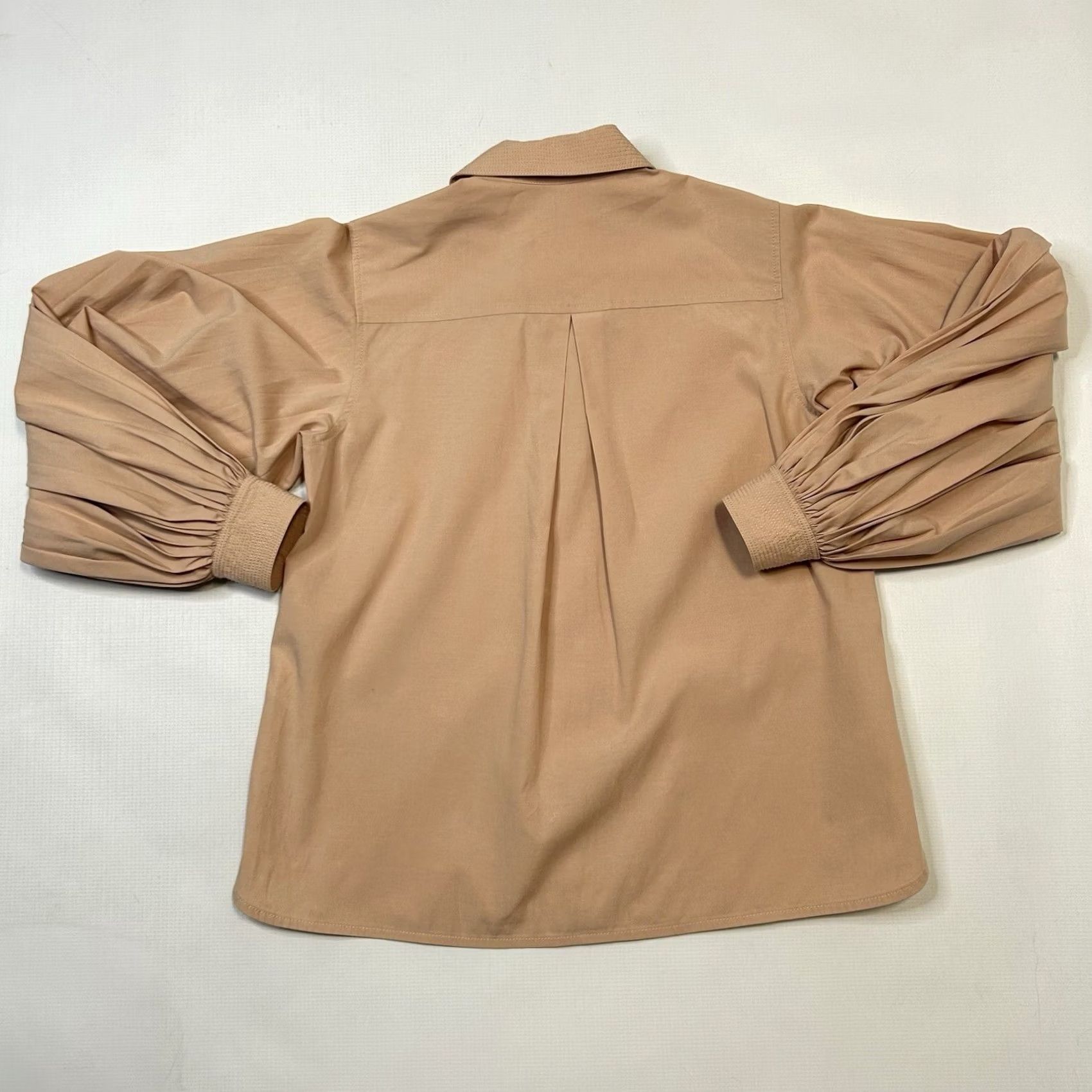 Rebecca Taylor Rebecca Taylor Rose Pink Collared Shirt Balloon Sleeve Womens XS Color Pink Casual Workwear Party/Cocktail Wedding 100% GENUINE Womens XS Size XS / US 0-2 / IT 36-38 - 6 Thumbnail