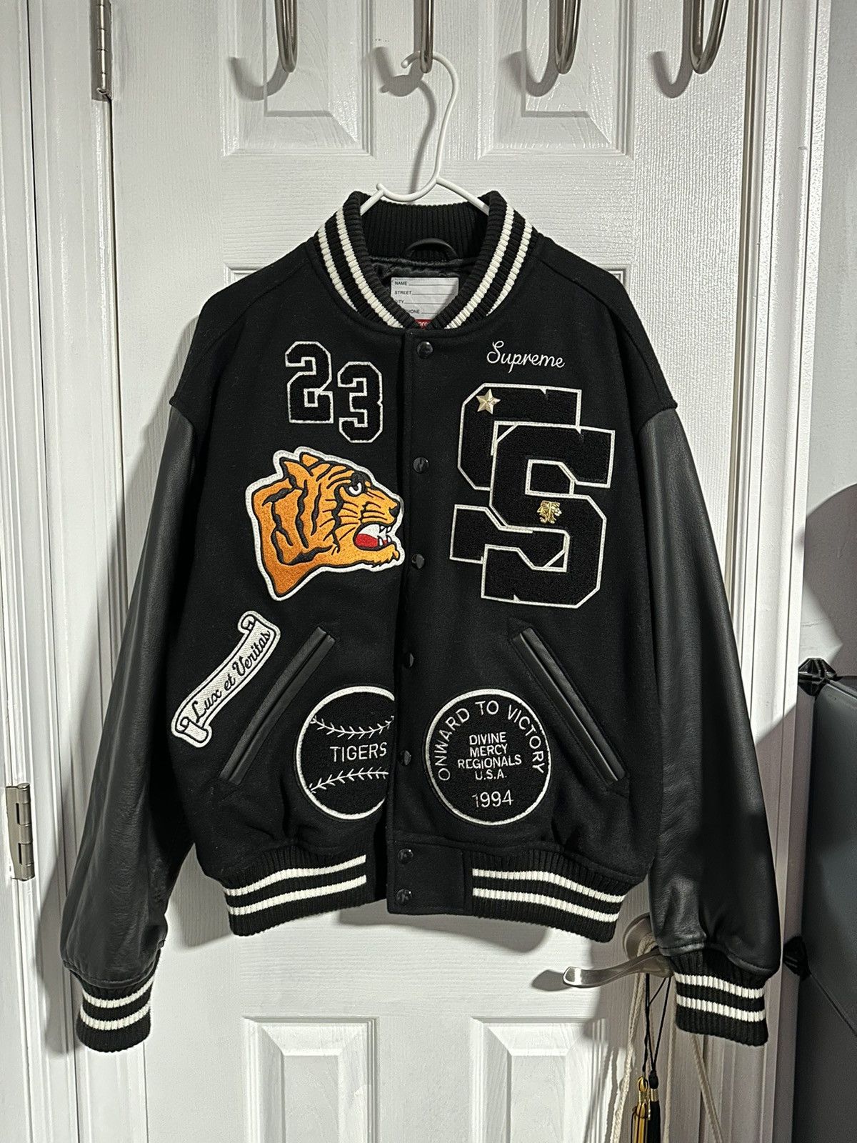 Supreme Tiger Varsity Jacket | Grailed