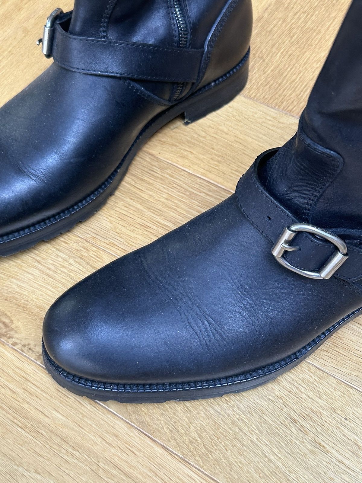 Jimmy Choo Jimmy Choo Black Biker Boots size 42 Size US 8 / EU 41 - 3 Thumbnail