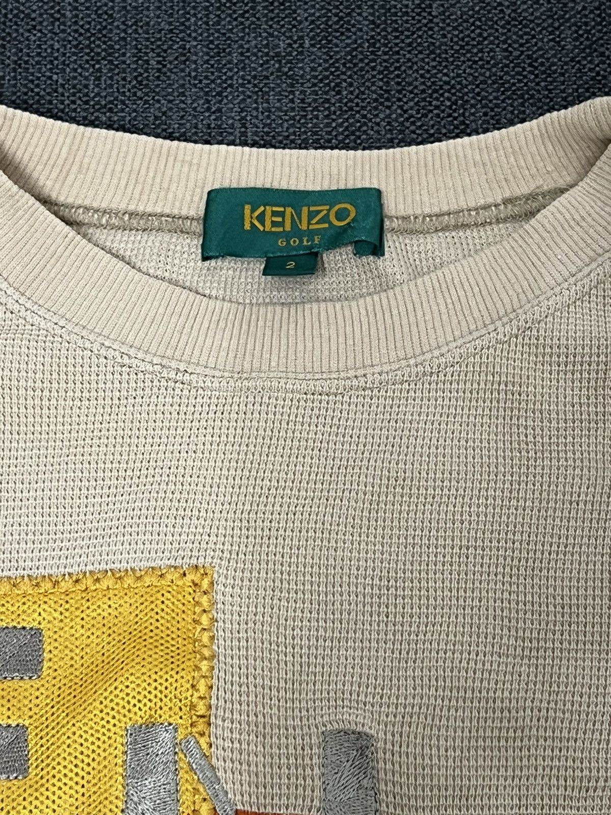 Kenzo Kenzo Golf embroidery vintage sweatshirt 1990s Size US M / EU 48-50 / 2 - 6 Thumbnail