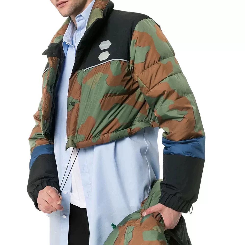 Off-White Off-White Camo Panel Oversized Down Jacket Size US M / EU 48-50 / 2 - 2 Thumbnail