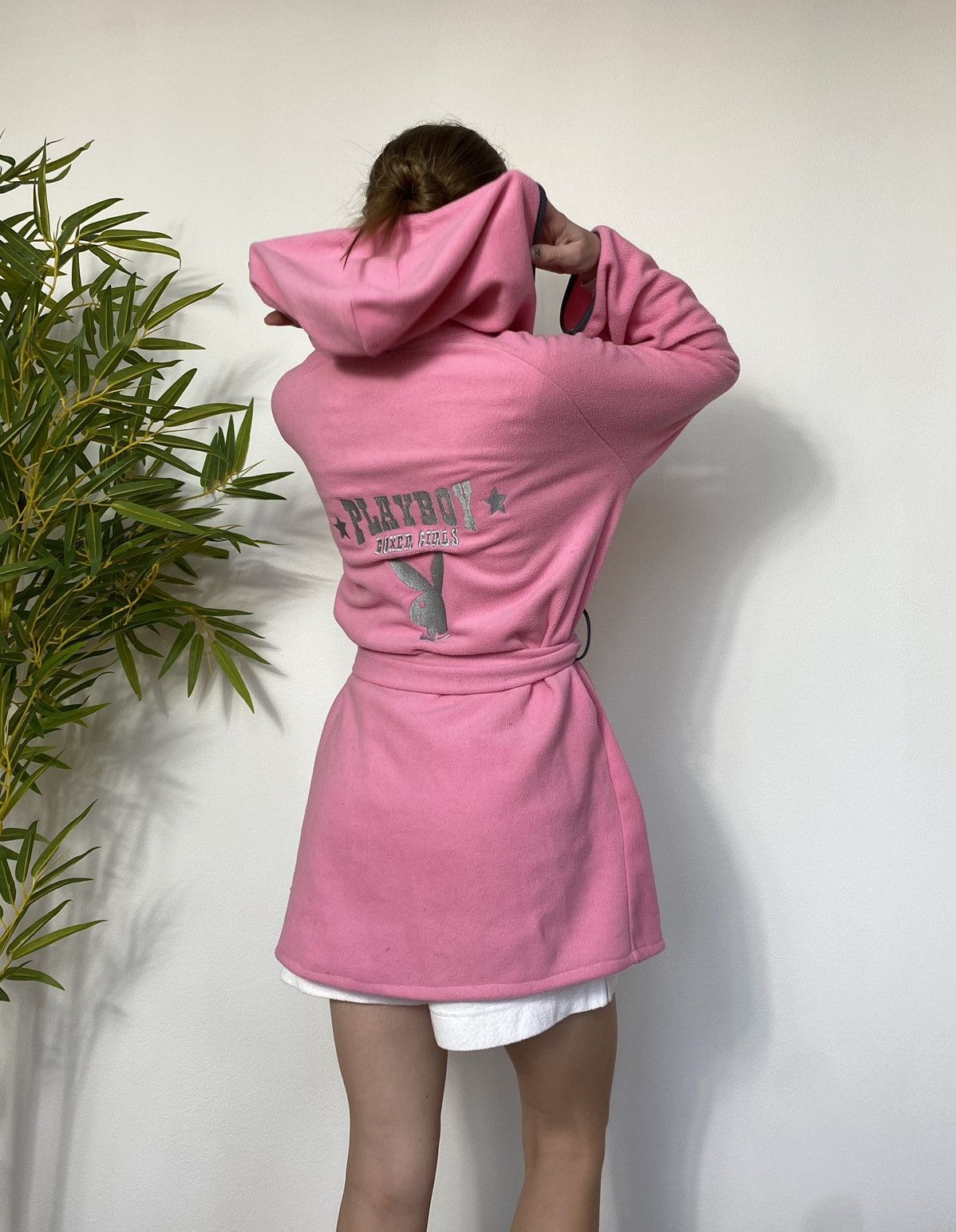 Playboy VINTAGE PLAYBOY BOXING GIRL BATHROBE / ROBE / KIMONO Size S / US 4 / IT 40 - 4 Thumbnail