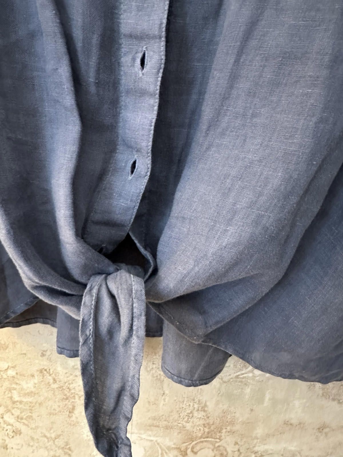 Designer Cloth and Stone button down size medium 100% Linen Size M / US 6-8 / IT 42-44 - 3 Thumbnail