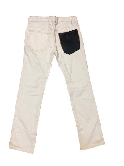Isamu Katayama Backlash Python leather waist hybrid pocket denim Size US 30 / EU 46 - 1 Thumbnail