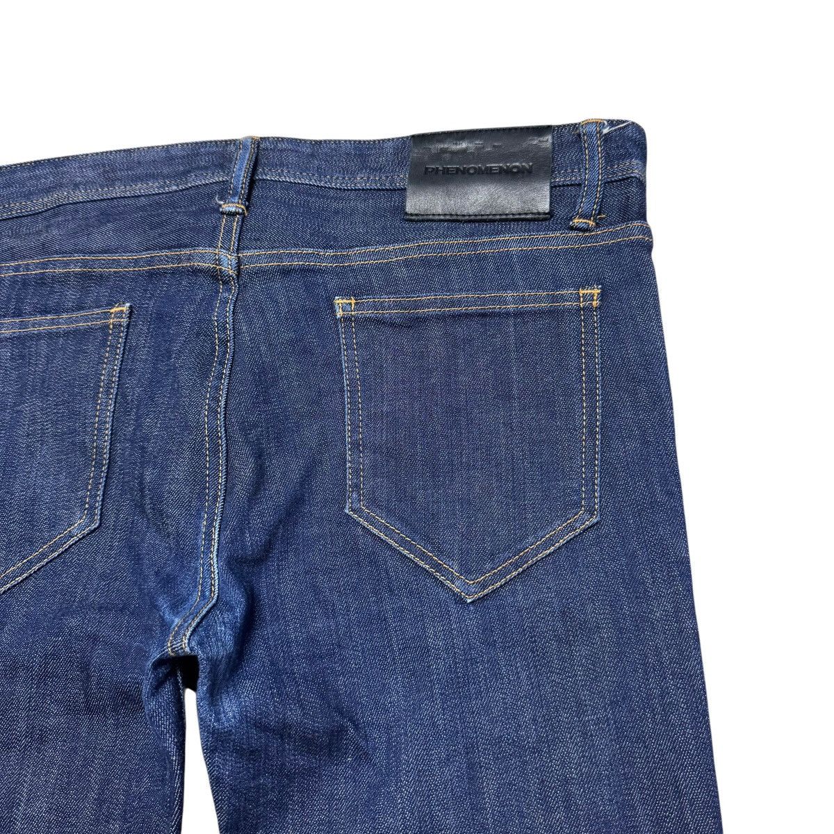 PHENOMENON AW2010 Phenomenon Cropped Denim Jeans Size US 32 / EU 48 - 14 Thumbnail