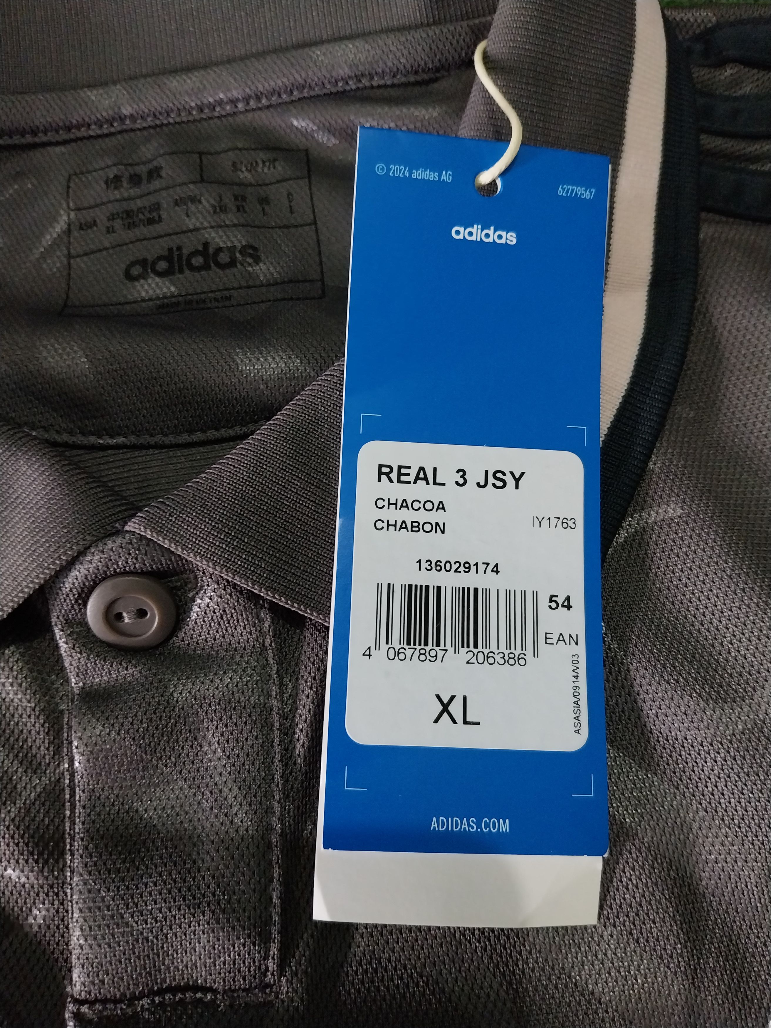 Adidas Real madrid 3rd 2024/2025 jude bellingham jersey football Size US XL / EU 56 / 4 - 7 Thumbnail